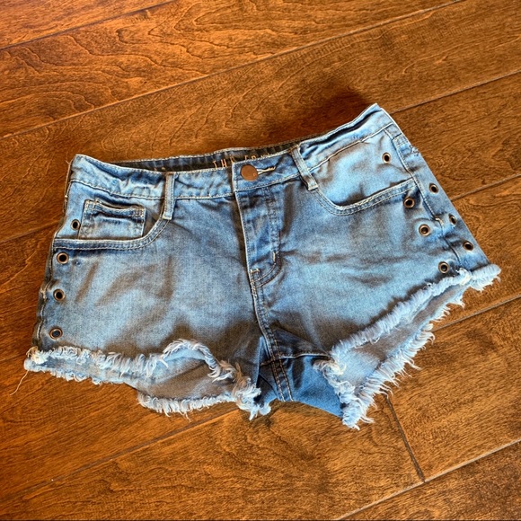 Cotton On Pants - Cotton On Cutoff Jean Shorts, 8